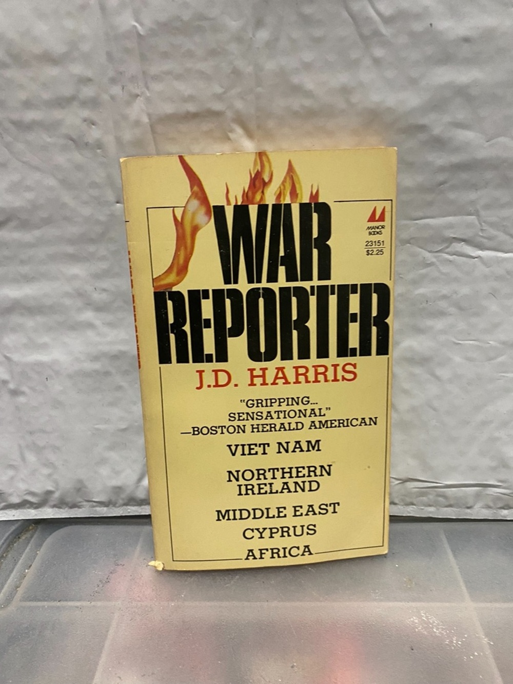 War Reporter by J.D. Harris, published by Manor Books